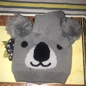 Hat & glove set (never worn)